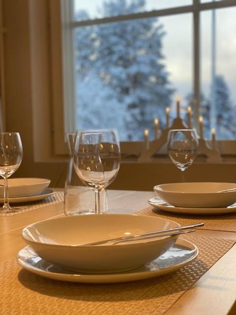 Apartment Kustaava With Sauna Rovaniemi Ngoại thất bức ảnh
