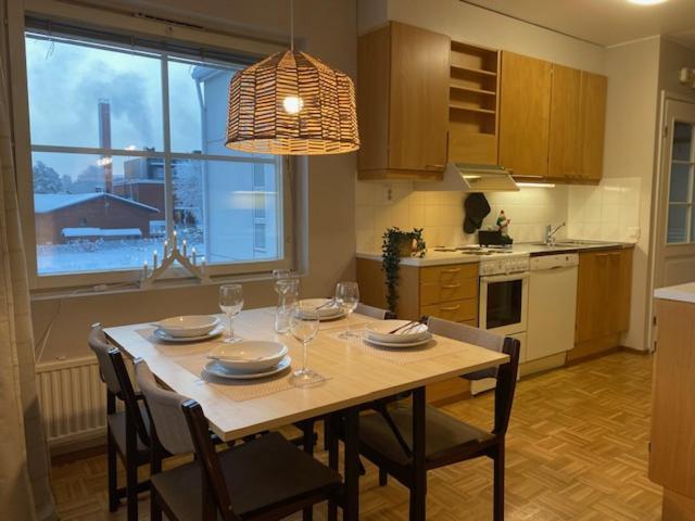 Apartment Kustaava With Sauna Rovaniemi Ngoại thất bức ảnh
